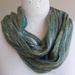 Merino Silk Scarf - Peppercorn