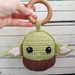 Baby Alien teething rattle (made to order)