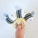 Buzzy bee teething rattle (made to order)