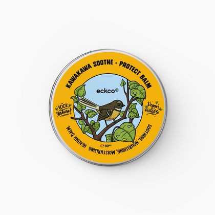 Kawakawa Soothe + Protect Healing Balm | Baby Safe | 80ml, Vegan Friendly, 100% Plant Based