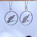 Sixpence Huia Coin Earrings