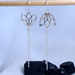 Mismatched Lotus Flower Earrings