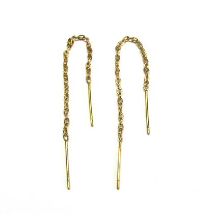 Chain Threader earrings