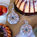 Bundt Baking Pan Earrings