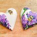 Heart magnets set of two