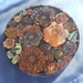 Round Flower Resin Coaster