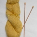 Plant dyed merino 4ply - Passionfruit