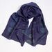 Natural dyes on silk scarf - Galaxy