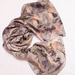 Botanically printed - silk scarf