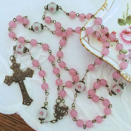 Delicate Rose Rosary