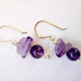 Silver and Amethyst Earrings