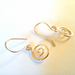 Sterling Silver Spiral Earrings