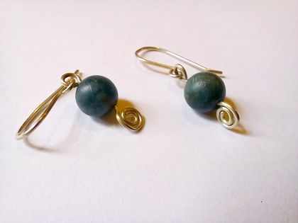 Small Apatite Earrings