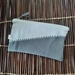 linen two tone pouch