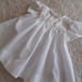 Little white dress 0-1 year