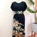 Vintage kimono silk dress