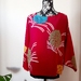 Vintage kimono silk top