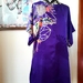 Vintage kimono silk tunic dress