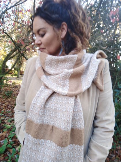  Beautiful  Silk Cashmere Merino scarf.