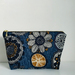 Flower Pattern Zipper Pouch